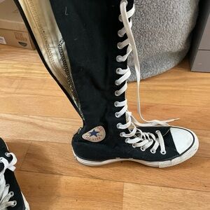 Converse Women's Black Lace-Up Boots